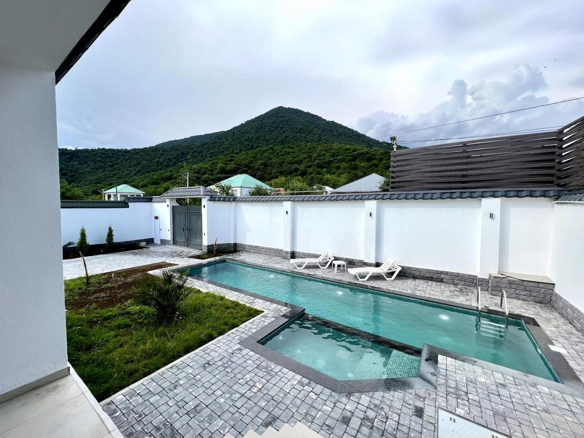 Mountain Panorama Villa Gabala Eksteriør billede